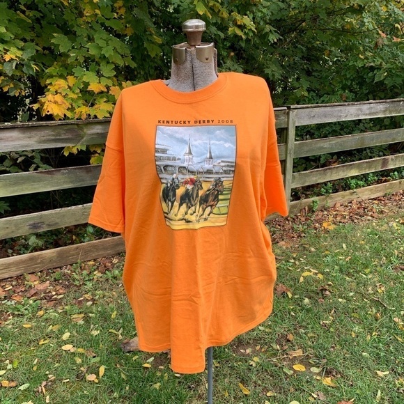 2008 Kentucky Derby tee shirt Adult XL Horse Racing - Picture 2 of 4